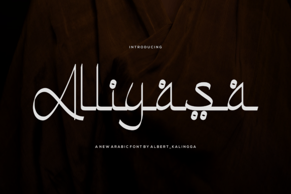 Alliyasa: An Arabic-Style Display Font for Handmade Products