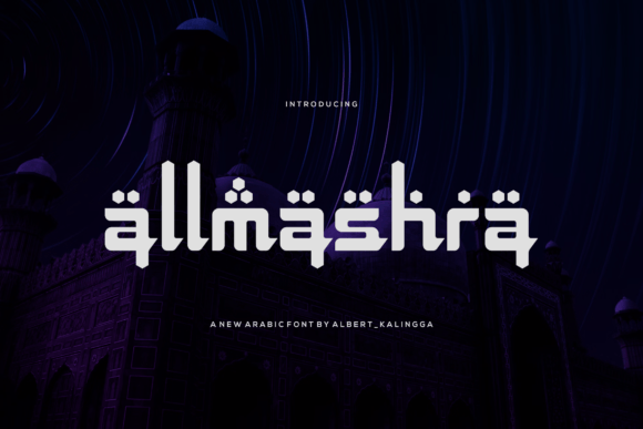 Allmashra Display Font for Campaign Design and Branded Visuals
