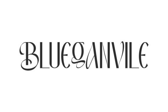 Blueganvile: A Delicate Display Sans Serif for Modern Branding