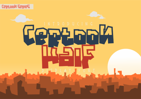 Certoon Half: A Display Font for Standout Branding
