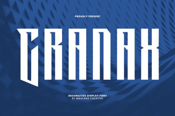 Cranax: A Bold Display Typeface for Small Business Branding