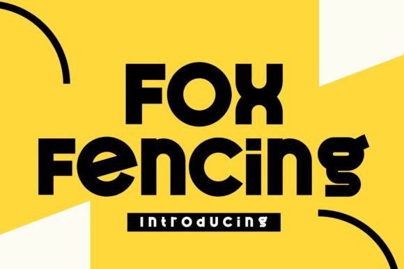 Fox Fencing: A Bold Display Font for High-Impact Campaign Visuals