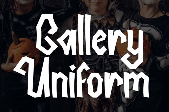 Gallery Uniform: A Display Font That Adds Character to Web Design