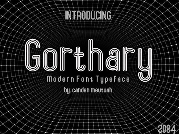 Gorthary Display Font for Modern Marketing and Brand Content