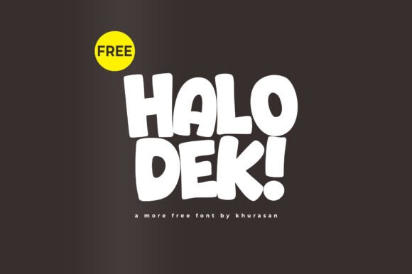 Halo Dek: A Modern Display Font for Web Design and Branding