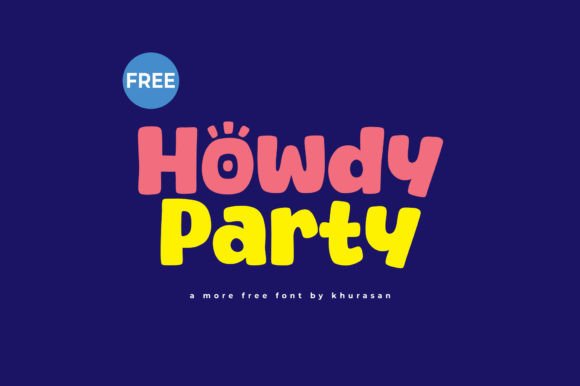 Howdy Party Font Brings Warmth to Editorial Design