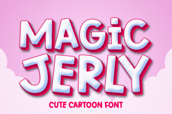 Magic Jerly: A Playful Display Font for Creative Projects