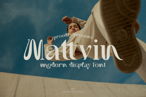 Mattvin: An Elegant Serif Display Font for Small Business Branding