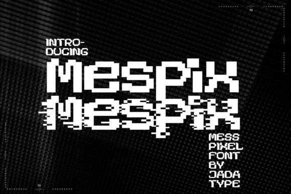 Mespix: A Display Font for Bold, Digital-First Brands