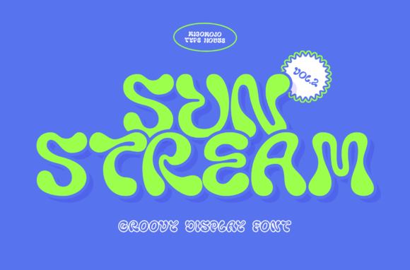 Sunstream Display Font: A Refined Typeface for Editorial Design