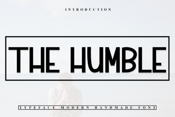 The Humble Display Font for Handmade Products and Small Shop Branding