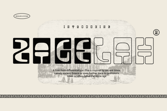 Zagelah Display Font for Vintage-Inspired Web Design Projects